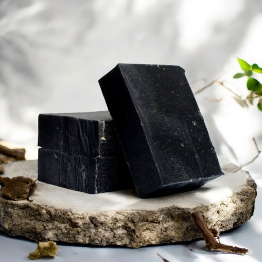 Charcoal soap