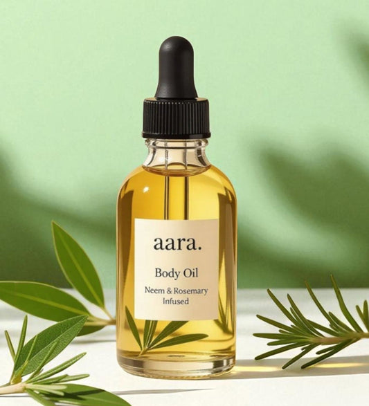 Neem & Rosemary infused body oil
